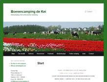 Tablet Screenshot of boerencampingdekei.nl